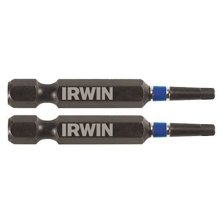 Irwin InsertBit, L:2", PKG2, BitSize:S1 IWAF32SQ12