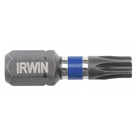 IRWIN Insert Bit, 1/4", Torx TR/Security, T30 1837429