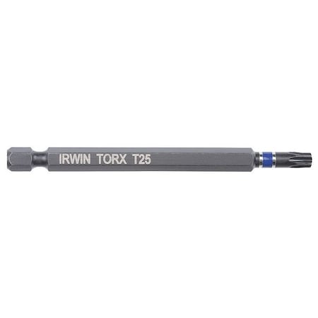 IRWIN Insert Bit, Power, Single End, Hex Shank IWAF33TX15