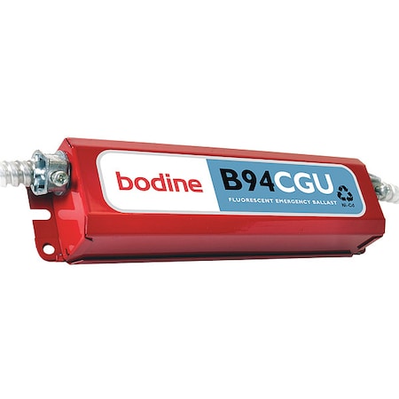 BODINE 1842 W, 750 lm Compact Fluorescent Emergency Ballast B94CGUM