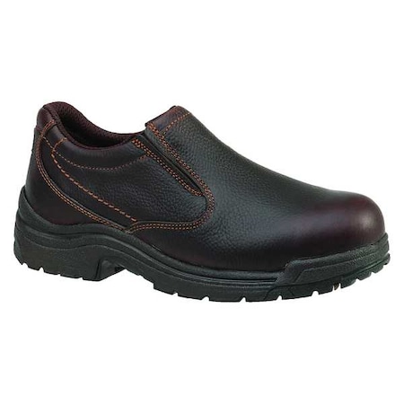 TIMBERLAND PRO SlipOn Work Shoes, Alloy, Mens, 9W, Brn, PR 53534