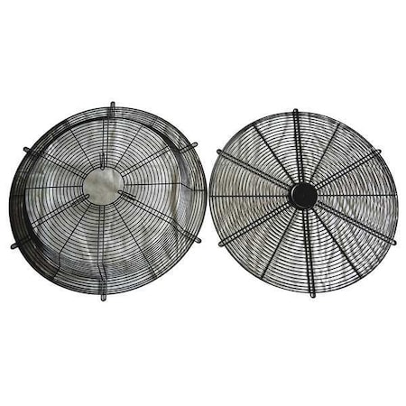 Dayton FanGuardSet, Black, 25-1/16inDia, Steel VEGGS45975G