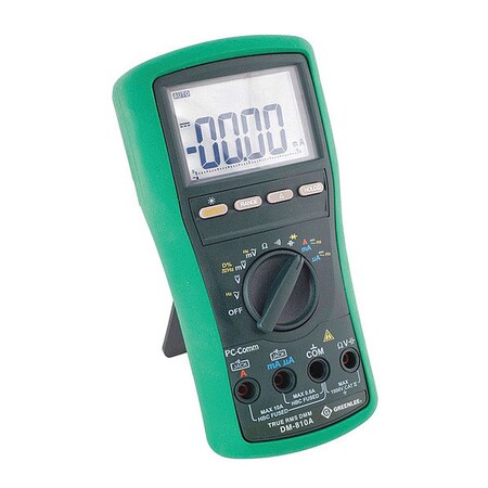 GREENLEE Digital Multimeter True Rms-122.50Lbs- DM-810A