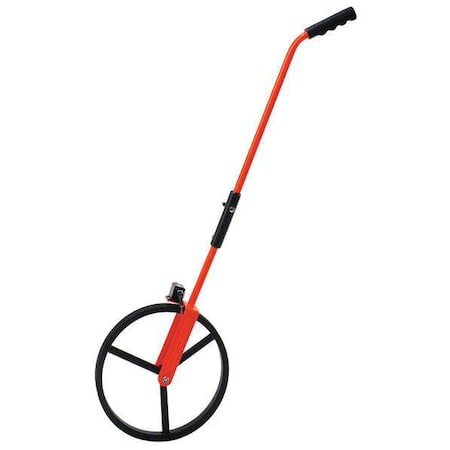 Rolatape Measuring Wheel, 3 ft, 11-1/4 Dia, Orange, Height: 5 in 32-300RP