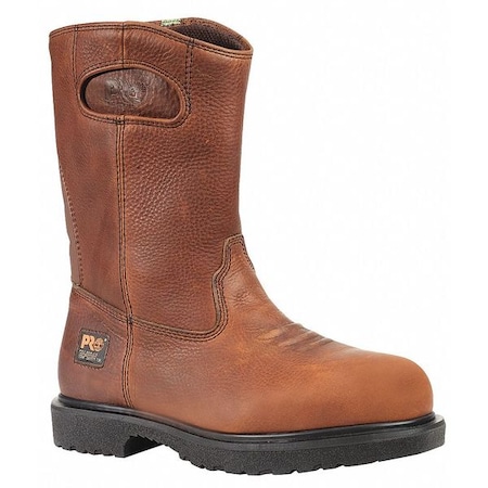 Timberland Pro Men's Wellington Boot, 7 1/2, Alloy Toe, 11 in H, Cappuccino, 47017 47017