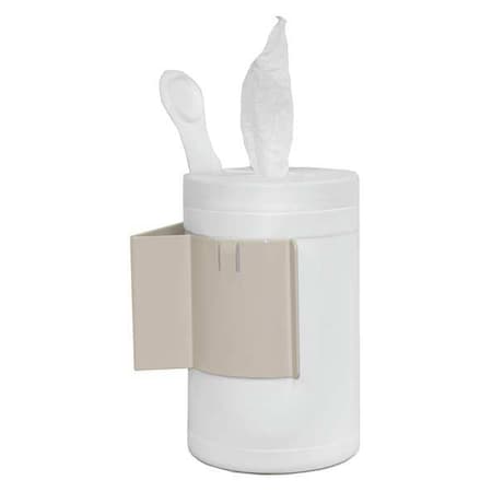 Bowman Dispensers BOWMAN Wipe Bracket, White BWX01-0412