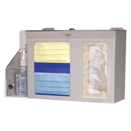 Bowman Dispensers Respiratory Hygiene Station, 10 in. H FD-062