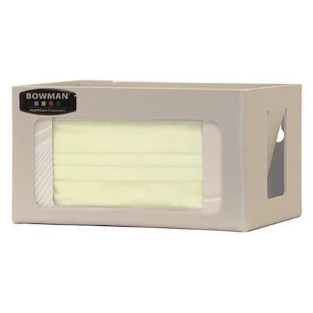Bowman Dispensers Face Mask Dispenser, 4-39/64 in. H FM100-0212