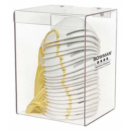 Bowman Dispensers Face Mask Dispenser, 8-63/64 in. H FP-017