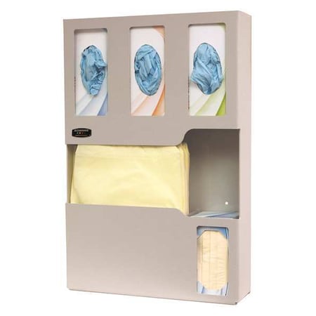 Bowman Dispensers Protection System, Beige, 25-1/4inH LD-007