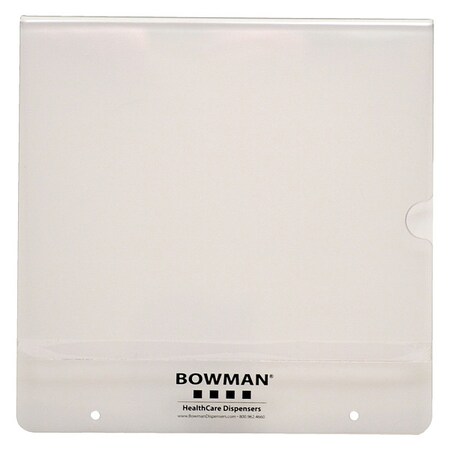 Bowman Dispensers Sign Holder, Screws, 11-19/64 in. H MP-075
