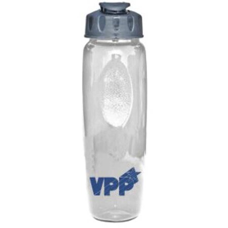 Quality Resource Group Water Bottle, 25 oz., Clear, PolyFresh VBW25