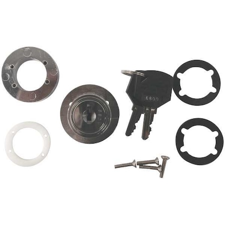 Delta Lock Disc Tumbler Sliding Door Lock, RoundBolt G GR1250R625PCSM2