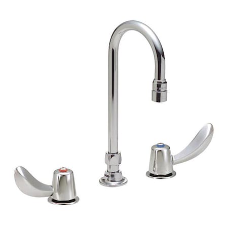 Delta Manual Widespread Kitchen Faucet, Chrome 3-hole 8" installation Hole 27C2942