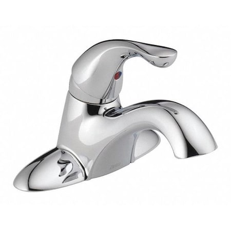 Delta Bathroom Faucet, Manual, 4" Mount, 3 Hole Commercial 501-DST