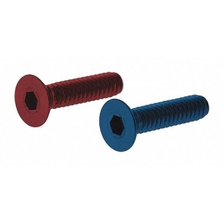 Delta Delta Screws - Pair - Red And Blue RP12490