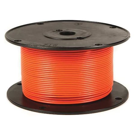 Grote Primary Wire, GPT, 14 AWG, 1C C, Orange, PVC, Stranded, 60V, 100 ft. 87-7012