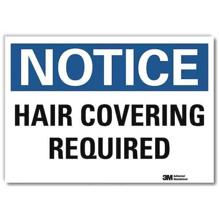 Lyle NoticeSign, ReflcSelfAdhVinyl, 14inWx10inH, U5-1244-RD_14X10 U5-1244-RD_14X10