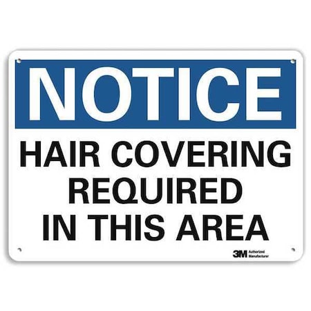 Lyle Notice Sign, 14" Wx10" H, 0.04" Thickness, U5-1246-NA_14x10 U5-1246-NA_14x10