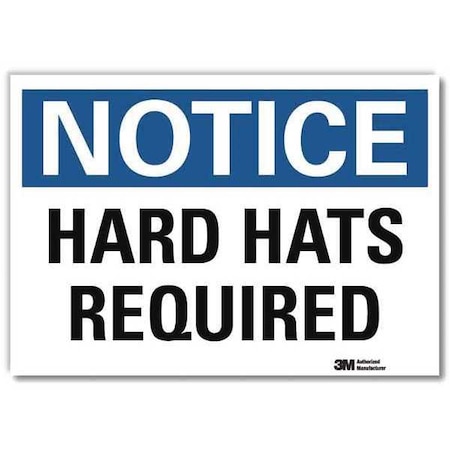 Lyle NoticeSign, ReflcSelfAdhVinyl, 14inWx10inH, U5-1261-RD_14X10 U5-1261-RD_14X10