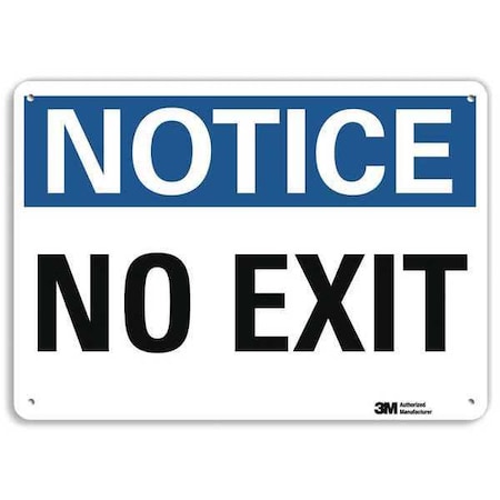 Lyle Notice, No Exit, 14