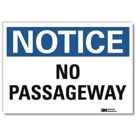 Lyle Reflective Pedestrian Traffic Label, 7 in H, 10 in W, Aluminum, Vertical Rectangle, U5-1392-RD_10X7 U5-1392-RD_10X7
