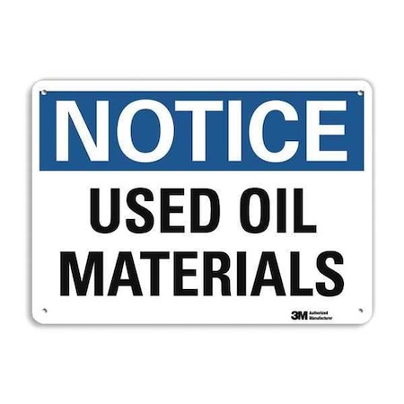 Lyle Facility Sign, 10 in H, 14 in W, Plastic, Horizontal Rectangle, English, U5-1596-NP_14X10 U5-1596-NP_14X10