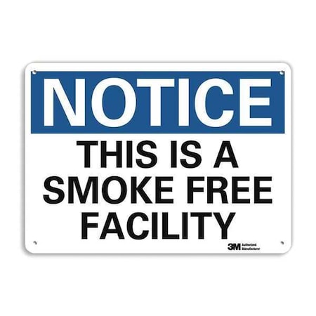 Lyle Notice Sign, 10" H, 14 in W, Horizontal Rectangle, English, U5-1563-RA_14X10 U5-1563-RA_14X10