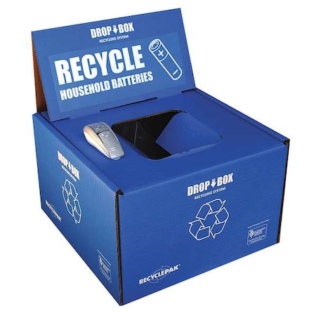 RECYCLEPAK Battery Recycling Kit, 13x13x9In SUPPLY-252