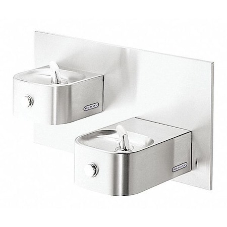 Elkay Wall Mount, Yes ADA, 2 Level Water Cooler EDFP217C