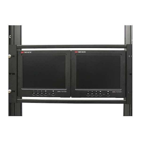 Tatung Standard Dual Monitor Rack Mount Kit, Black TRK-0801 | Zoro