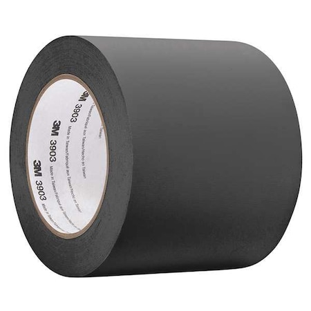 3M Duct Tape, Black, 50 yd L, 3 in W 3903