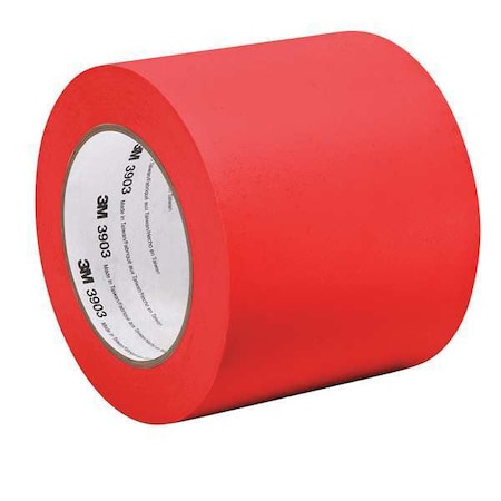 3M Duct Tape, Red, 50 yd L, 3 in W 3903