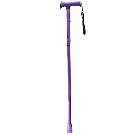 Healthsmart Folding Cane, Derby-Top, 13-3/4in, Lavender 502-1313-1110