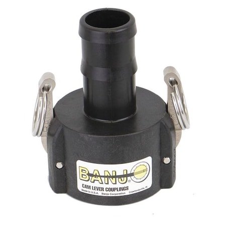 Banjo 2" x 1-1/2" Female Cam Lever Coupling 200150C