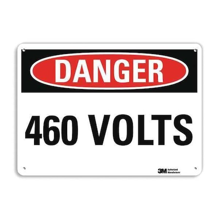 Lyle Danger Sign, 10" W, 7" H, 0.040" Thickness, U3-1078-NA_10x7 U3-1078-NA_10x7