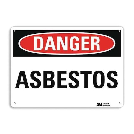 Lyle Danger Sign, 10 in H, 14 in W, Plastic, Horizontal Rectangle, English, U3-1107-NP_14X10 U3-1107-NP_14X10