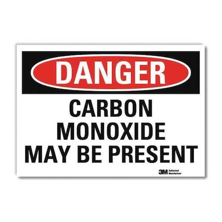 Lyle Danger Sign, 5 in H, 7 in W, Horizontal Rectangle, English, U3-1150-RD_7X5 U3-1150-RD_7X5