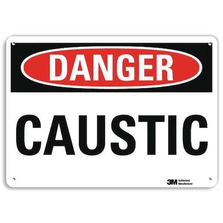 Lyle Danger Sign, 10 in H, 14 in W, Vertical Rectangle, English, U3-1151-NA_14x10 U3-1151-NA_14x10