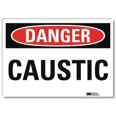 Lyle Danger Sign, 7 in H, 10 in W, Vertical Rectangle, English, U3-1151-RD_10X7 U3-1151-RD_10X7