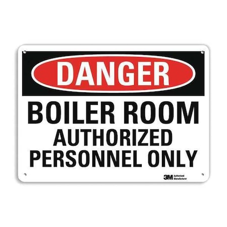 Lyle Danger Sign, 10 in H, 14 in W, Plastic, Horizontal Rectangle, English, U3-1138-NP_14X10 U3-1138-NP_14X10
