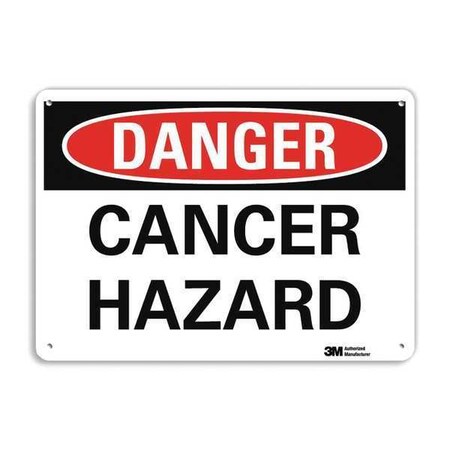 Lyle Danger Sign, 10 in H, 14 in W, Plastic, Horizontal Rectangle, English, U3-1145-NP_14X10 U3-1145-NP_14X10
