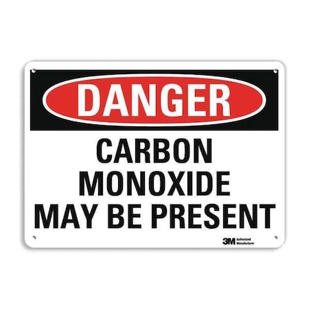 Lyle Danger Sign, 7 in H, 10 in W, Plastic, Vertical Rectangle, English, U3-1150-NP_10X7 U3-1150-NP_10X7