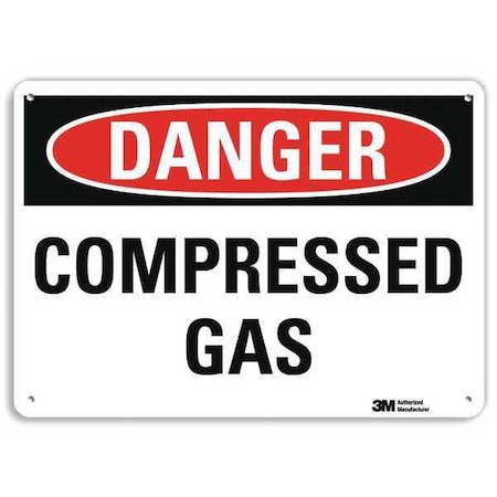 Lyle Danger Sign, 10 in H, 14 in W, Vertical Rectangle, English, U3-1186-NA_14x10 U3-1186-NA_14x10