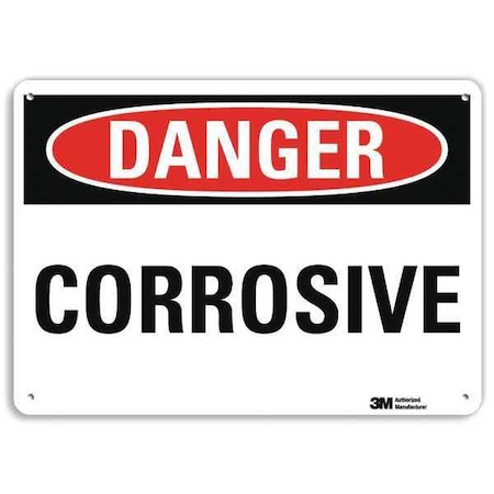 Lyle Danger Sign, 7 in H, 10 in W, Plastic, Vertical Rectangle, English, U3-1268-NP_10X7 U3-1268-NP_10X7