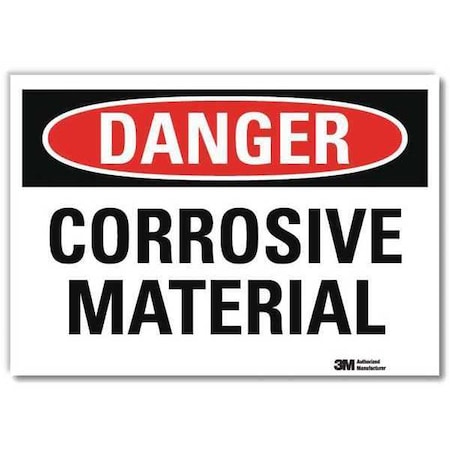 Lyle Danger Sign, 10 in H, 14 in W, Horizontal Rectangle, English, U3-1274-RD_14X10 U3-1274-RD_14X10