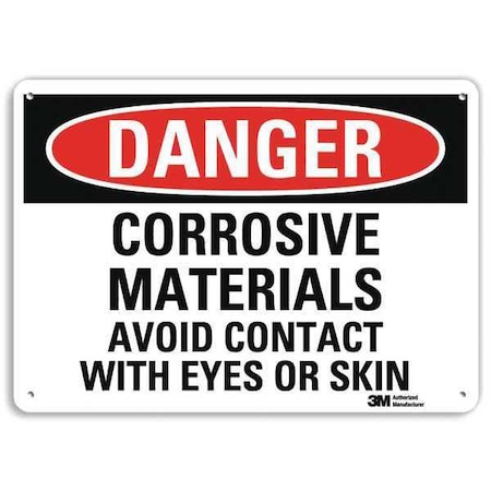 Lyle Danger Sign, 10" W, 7" H, 0.040" Thickness, U3-1275-NA_10x7 U3-1275-NA_10x7