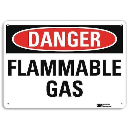 Lyle Danger Sign, 10 in H, 14 in W, Vertical Rectangle, English, U3-1476-RA_14X10 U3-1476-RA_14X10