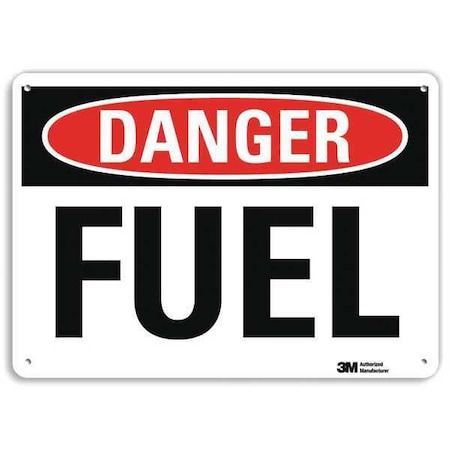 Lyle Danger Sign, 10 in H, 14 in W, Plastic, Horizontal Rectangle, English, U3-1520-NP_14X10 U3-1520-NP_14X10