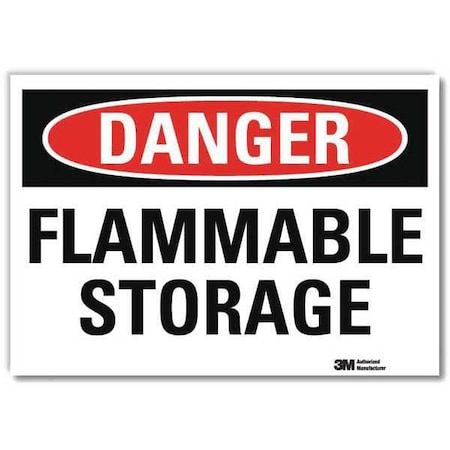 Lyle Danger Sign, 10 in H, 14 in W, Horizontal Rectangle, English, U3-1508-RD_14X10 U3-1508-RD_14X10